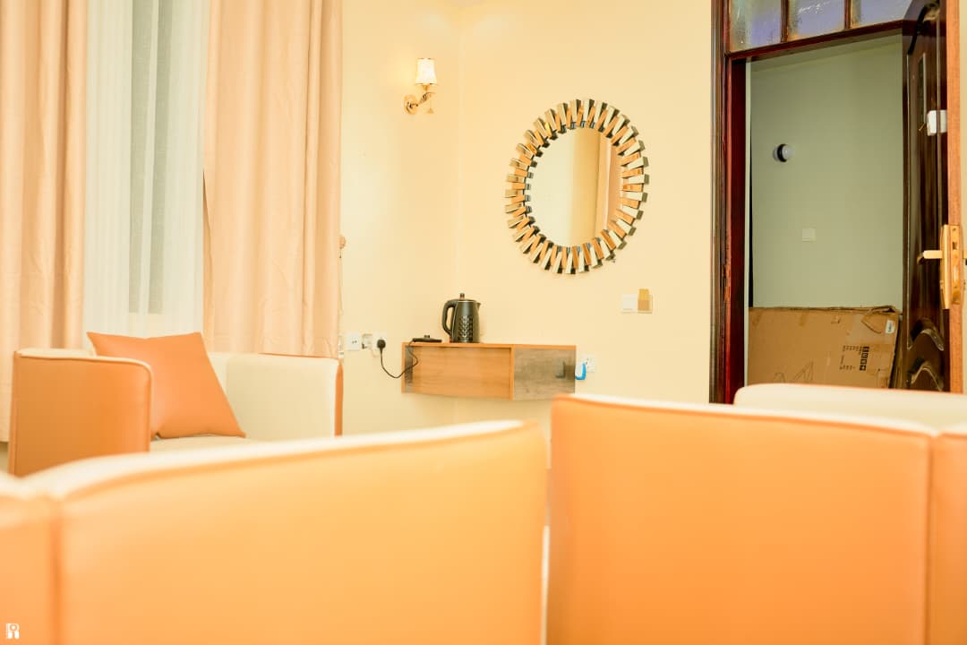 Coin salon chambre
